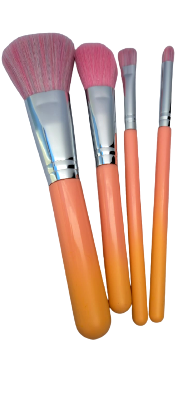 SET DE 4 PINCELES SUAVES PARA MAQUILLAJE