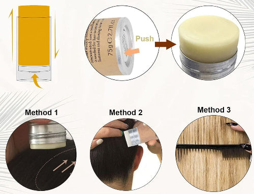 Cera Capilar en Formato Roll-On – Peinado Preciso y Sin Frizz