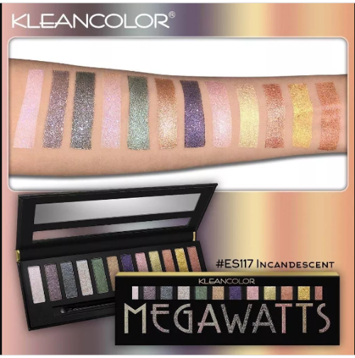 Paleta de Sombras Mega Watts – Klean Color