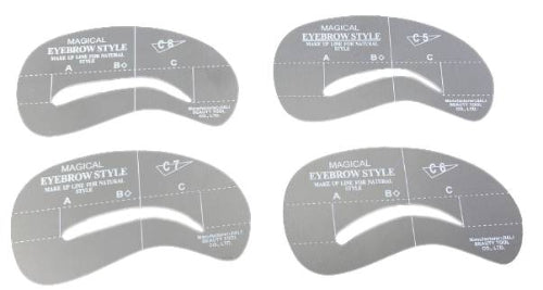 SET DE 4 MOLDES PARA CEJAS