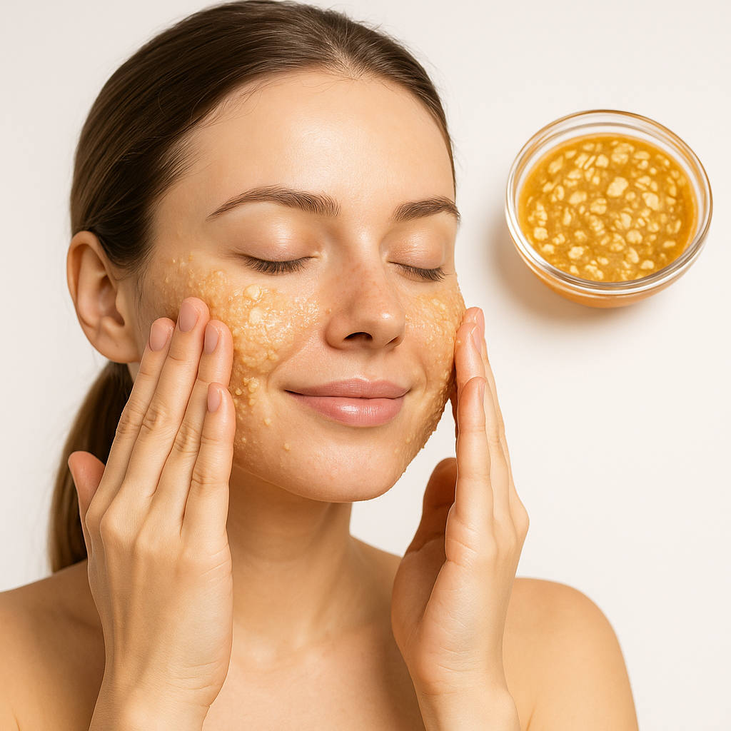 Tips para el rostro: Exfoliante de avena y miel