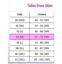 FAJAS CINTURILLA CON ESPALDA