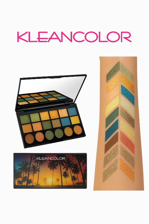 Paleta de Sombras Tropical Passion – Klean Color