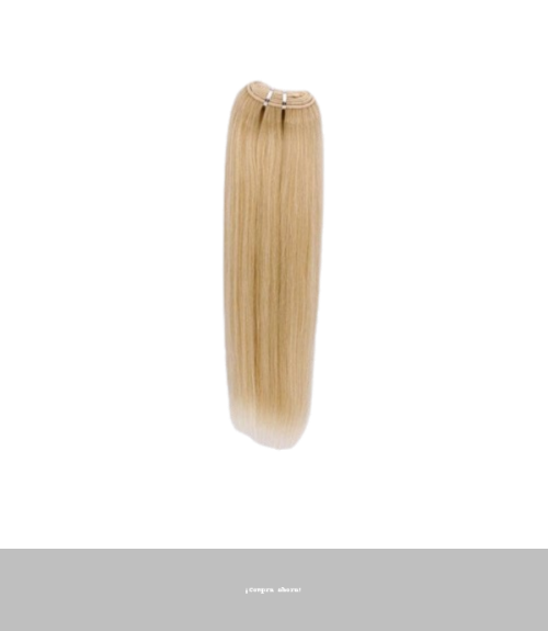 Extensiones de Cabello Rubia – Cortina Semi-Natural 80/20