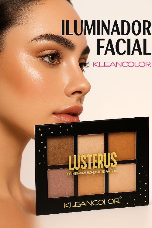Paleta de Iluminadores Klean Color – Lusterus Glow